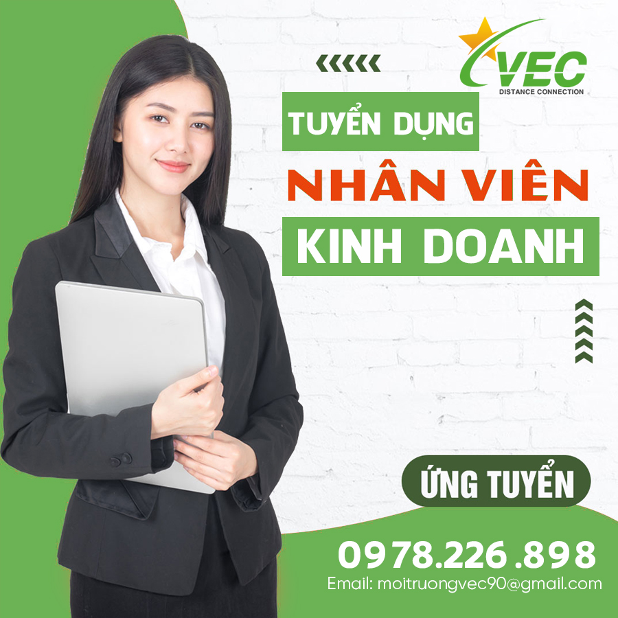 Môi trường VEC tuyển dụng nhân viên kinh doanh